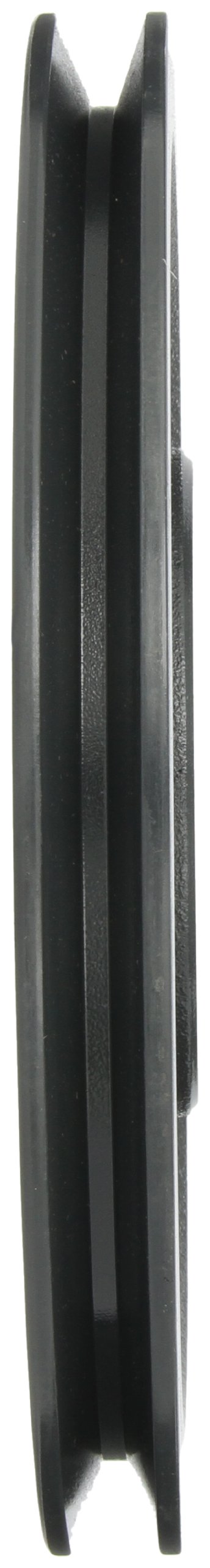 Browning 1B5V110 Split Taper Sheave, Cast Iron, 1 Groove, A, B or 5V Belt, Uses B Bushing