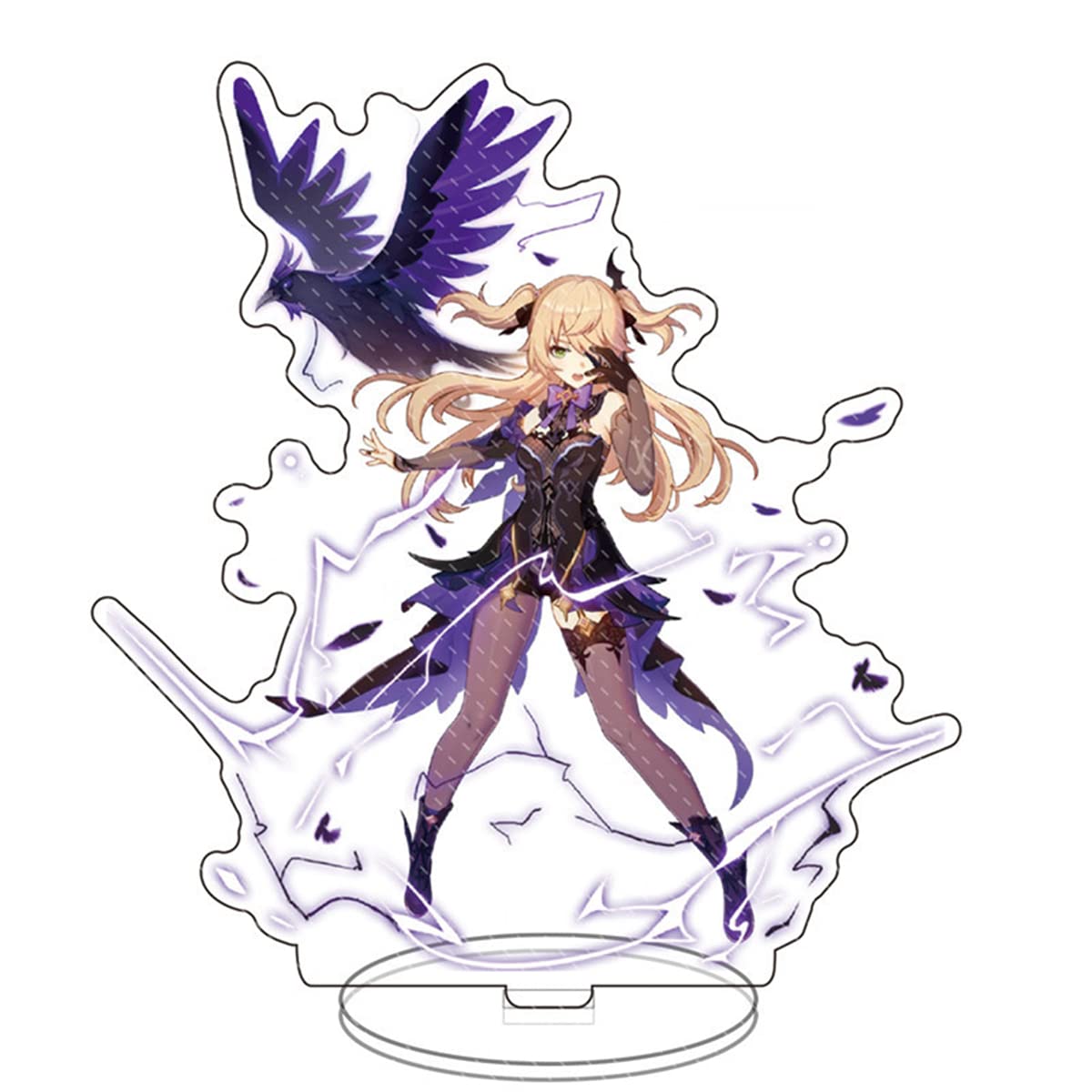 MOLVUS Genshin Impact Anime Figure Stand Game Figure