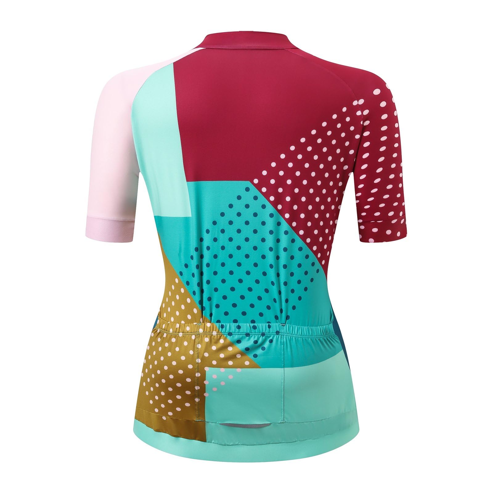 UGLY FROG Damen Atmungsaktiv Schnelltrocknend Fahrradtrikot, Outdoor Kurzarm Radsport-Shirt