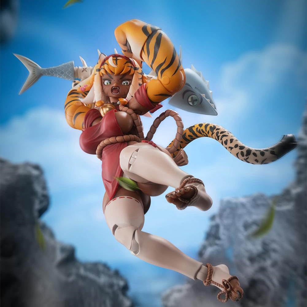 Figura de acción Tiger Girl-Garu