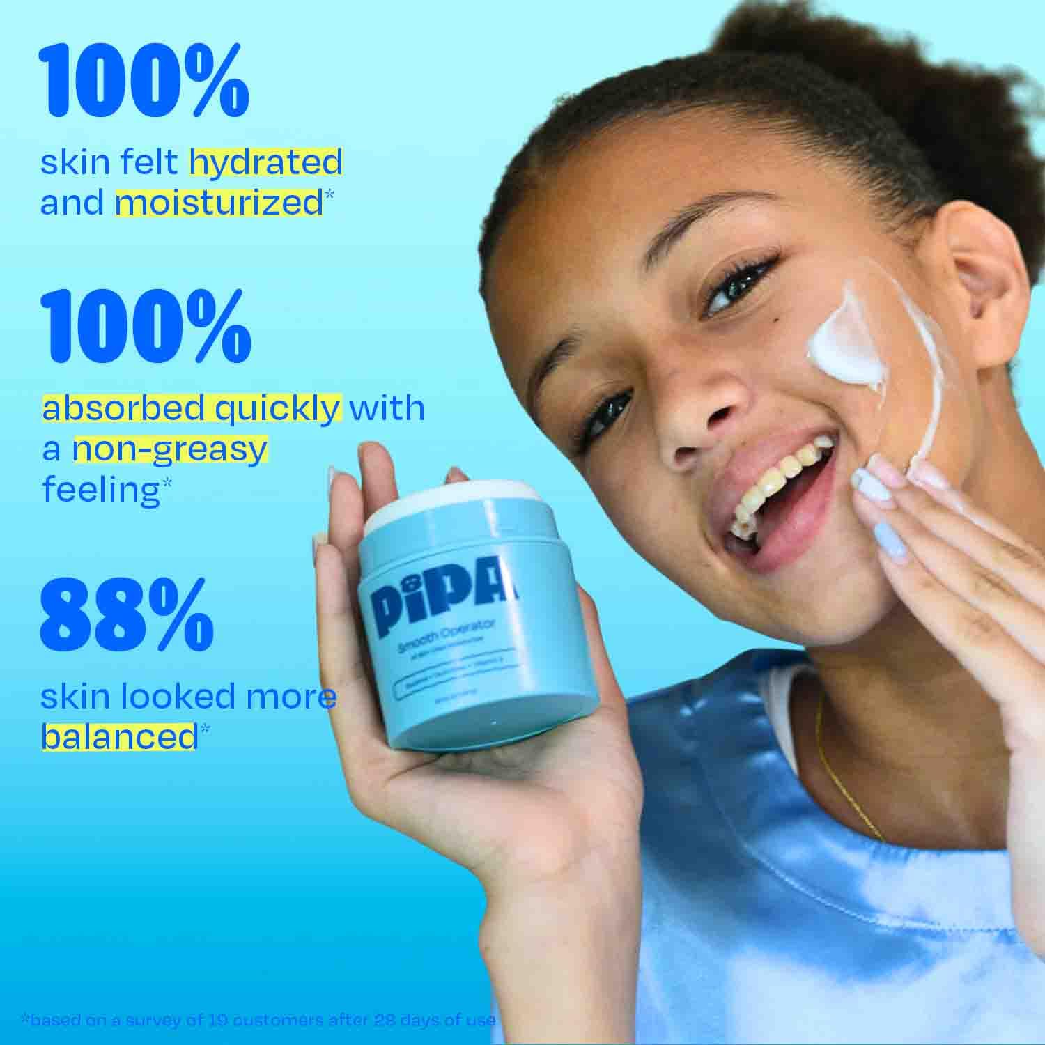 フェイスクリーム pipi Pipa Skincare Kids Face Moisturizer 1.7 oz – Multi-Vitamin