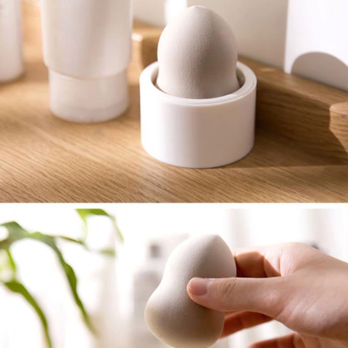 Makeup Sponge Holder Rack ABS for Powder Puff and Beauty Sponge image 4