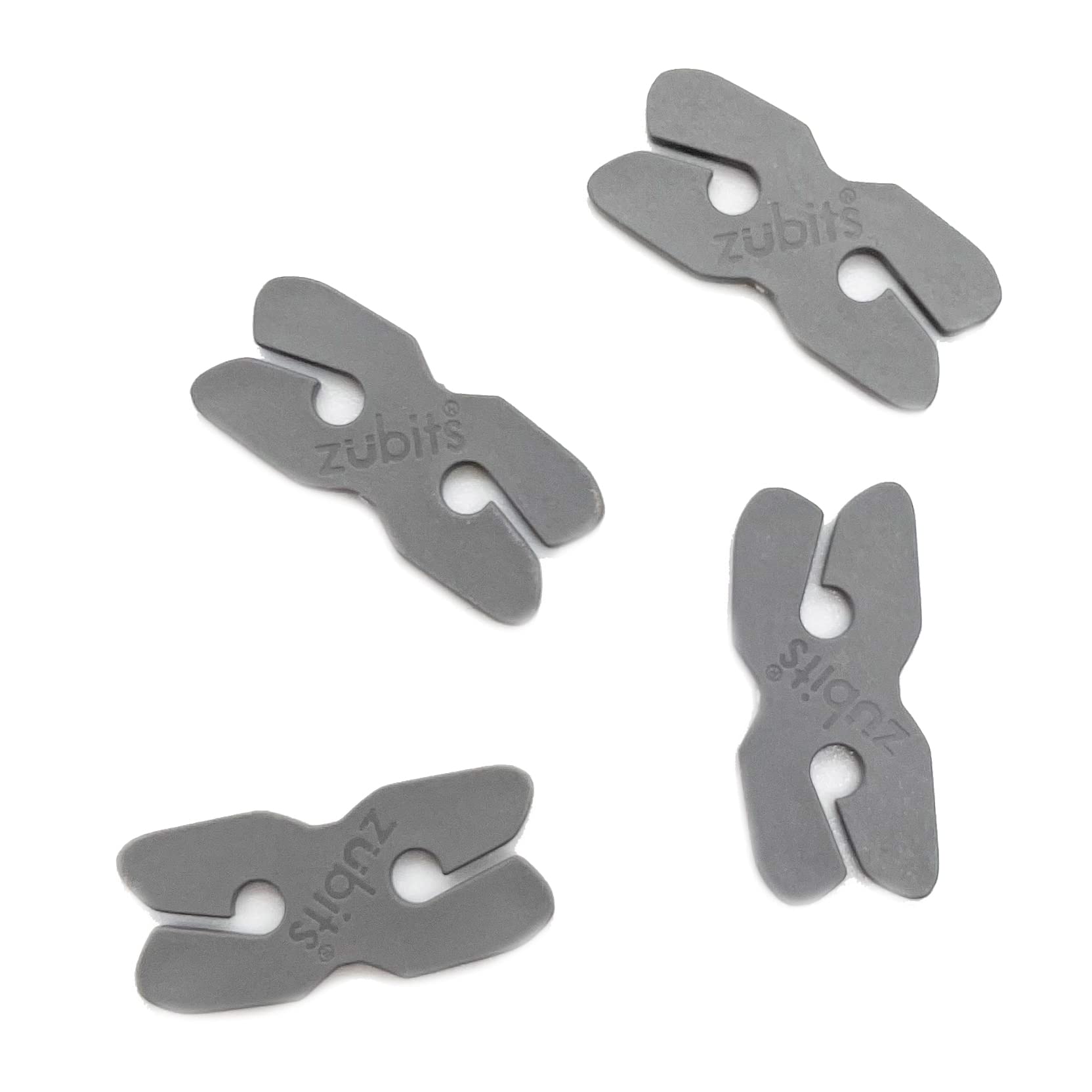 ZubitsZ-Clips; Replacement Lace Clips Magnetic Lacing Solutions; 4 Clips For A Set Of Magnetic Shoe Closures