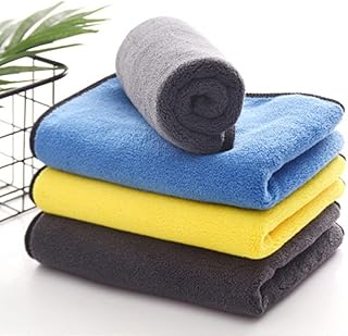 Car wash Towel 10PCS 600GSM 30X60CM Car Super Microfiber Towel Car Wash Cloth Auto Cleaning Paint Care Towel Cloths Car Washing Tools,30X40CM 5PCS (30x60cm 3pcs)