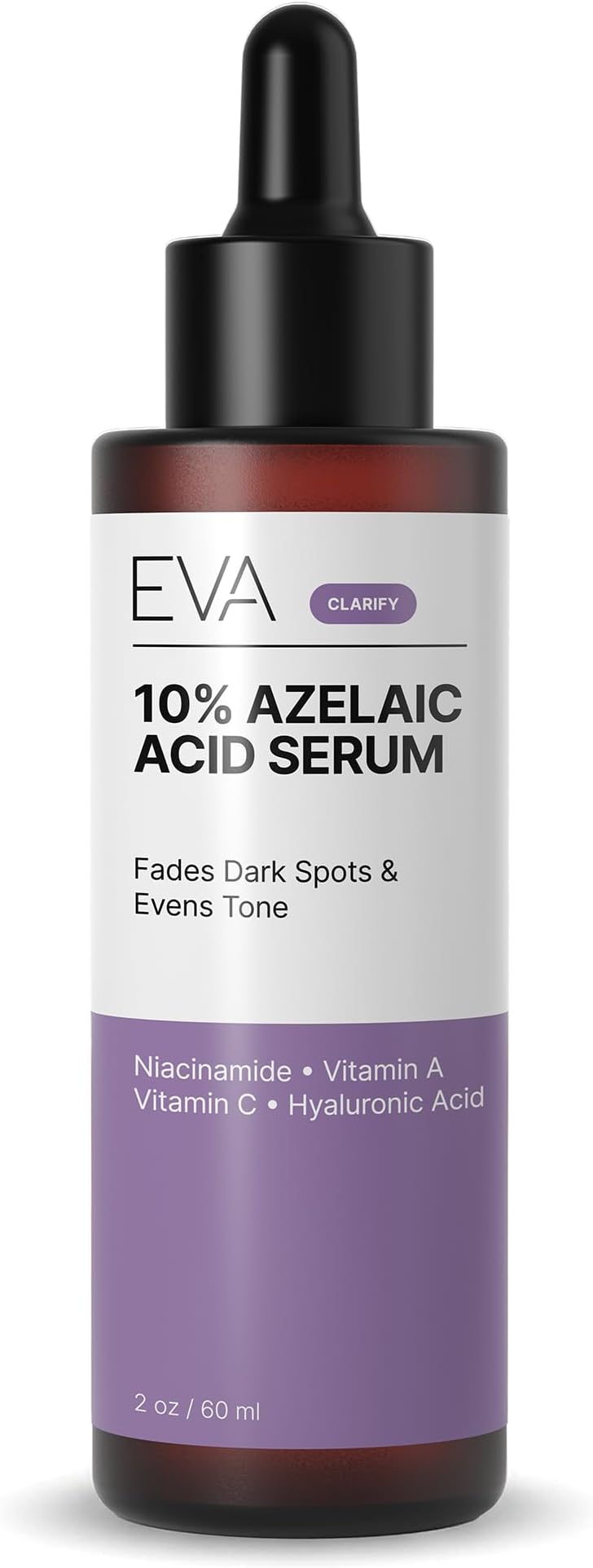 Azelaic Acid Serum with Niacinamide & Hyaluronic Acid – Face Serum for Dark Spots, Redness, and Uneven Skin Tone – Lightweight Booster Cream & Gel Alternative for Facial Care (60 mL)