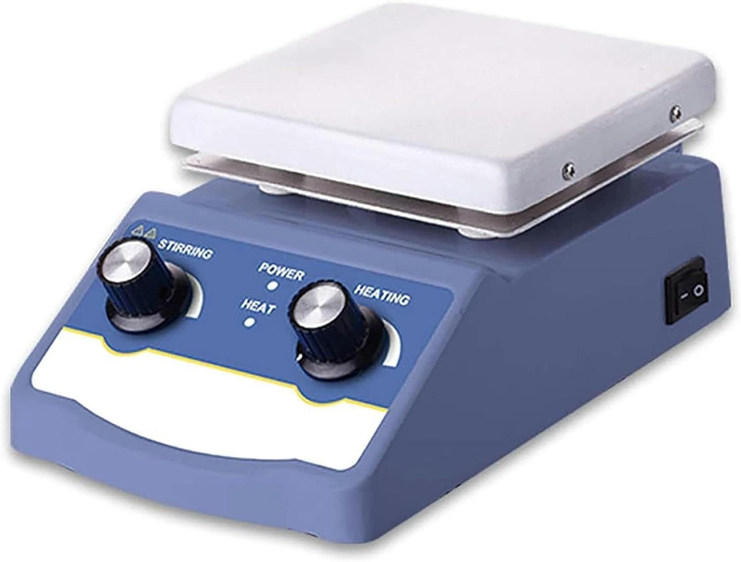 XENITE Magnetic Stirrer, Lab 0-1600 RPM Constant Temperature Heating Magnetic Mixer, Temperature Adjustment + Adjustable Speed, Stable Stirring, Laboratory Equipment,3L