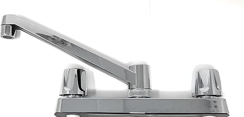 Fregadero Grifo de 8" Plástico ABS Cromado [PRO-1018] - Grifo de Plastico de Calidad para baño o cocina