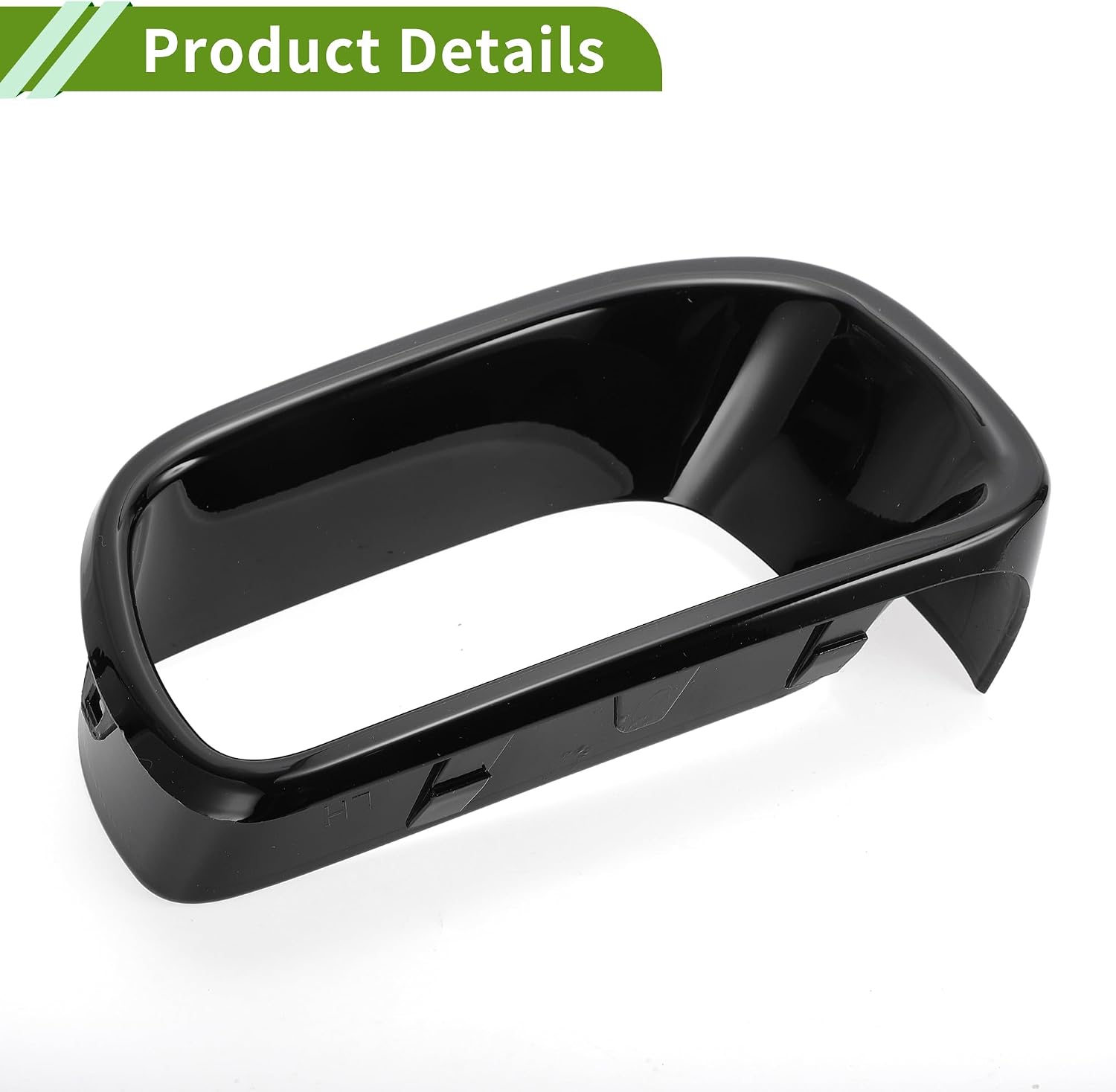 No.51117337809 Fog Light Grill for Mini Cooper 2014-2021 Black Front Left Front Lower Bumper Fog Light Cover Inserts ABS 1 Pcs