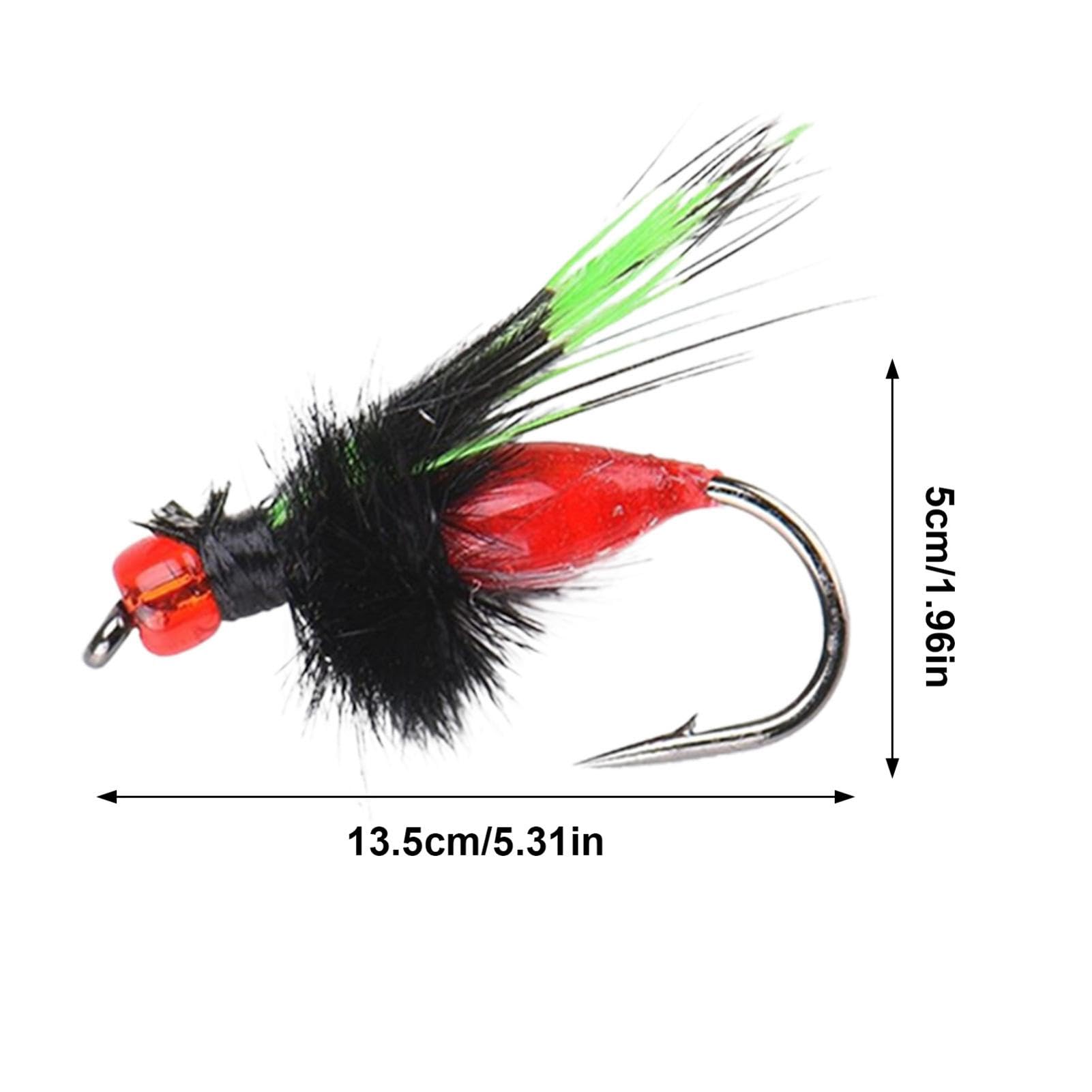 Boîte De Leurres De Pêche à La Mouche Vintage - Assortiment De Mouches Avec Boîte Alu