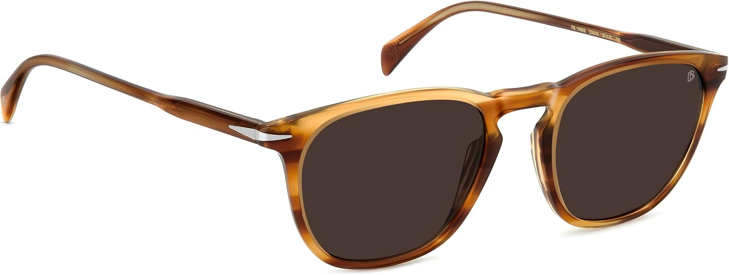 David Beckham DB 1160/S BROWN HORN/BROWN 51/20/150 men Sunglasses