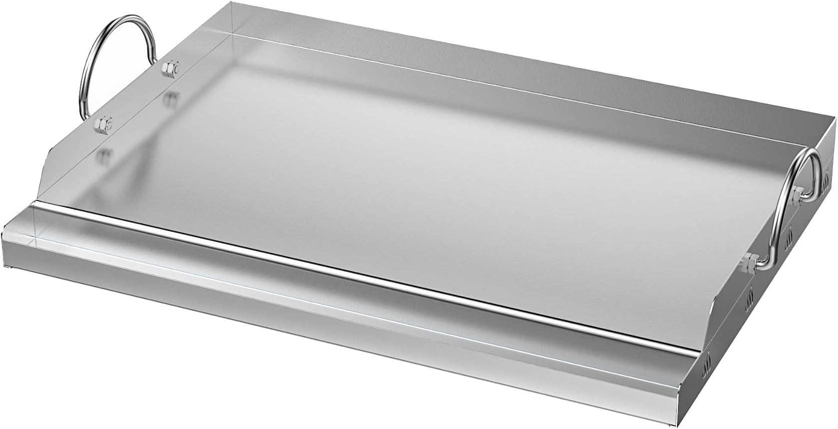 Onlyfire Universal Stainless Steel Rectangular Griddle for Gas BBQ