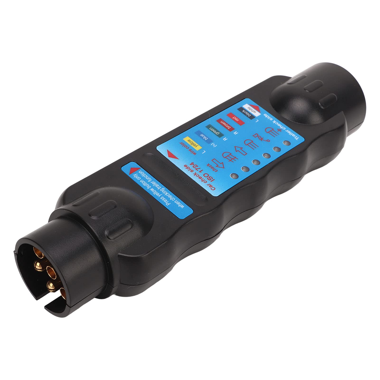 12V 7pin światła holownicze przyczepy okablowanie Tester obwodów gniazdo wtykowe narzędzie diagnostyczne do przyczep kempingowych przyczepy kempingowe przewoźnicy