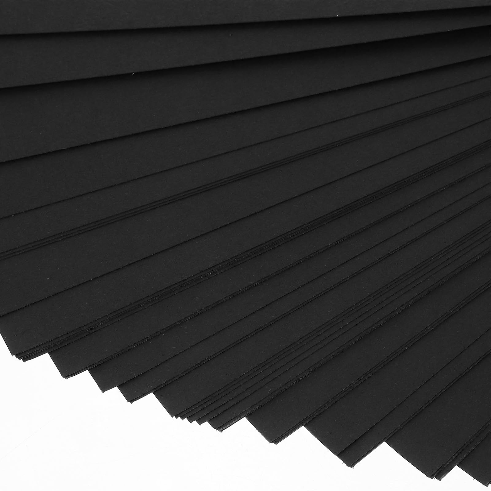Ciieeo Cubiertas de Encuadernación de Papel A4 210x297 Mm, 100 Hojas Negras, Textura Piel, Protectores para Documentos y Carpetas, Material Resistente para Oficina y Papelería Escolar