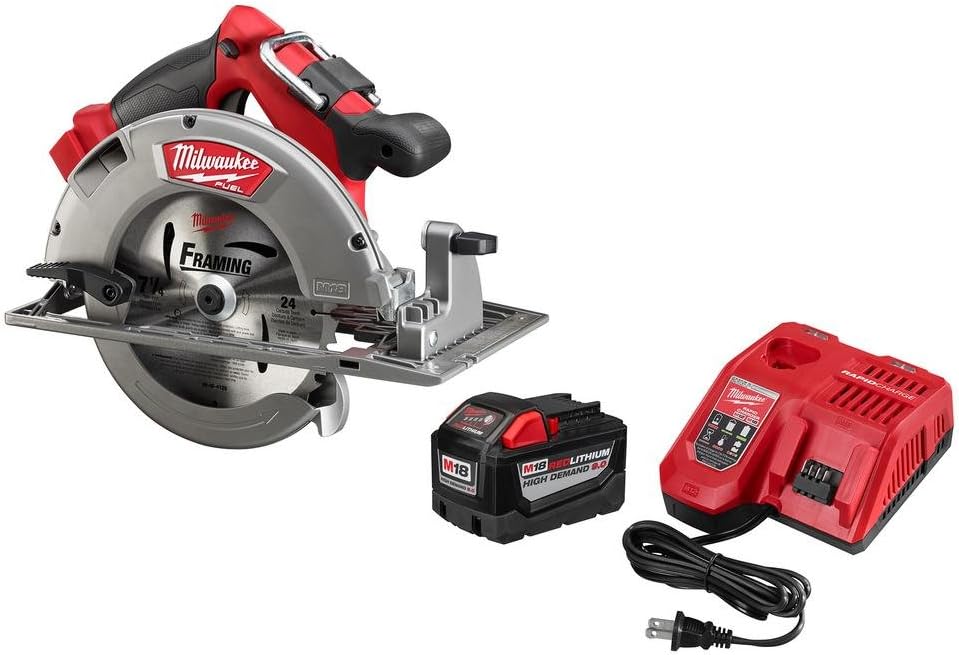 MILWAUKEE ELEC TOOL 48-59-1890PC 7-1/4" Circular Saw Kit