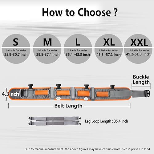 Miniatura 9 de Cinturón de enfermería de transferencia de cama para ancianos, cinturón de elevación multiusos para ayudar con sentarse y estar de pie seguros,