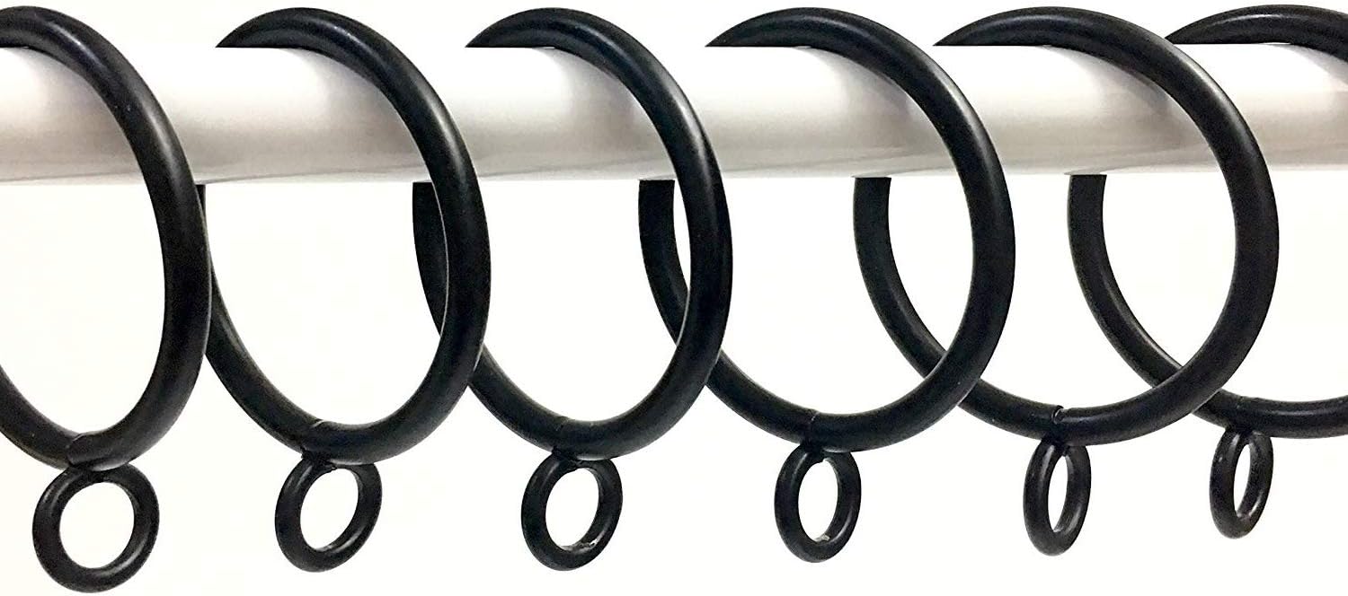 Jocon HD6025Q Pack of 28 Drapery Curtain Rings Eyelets