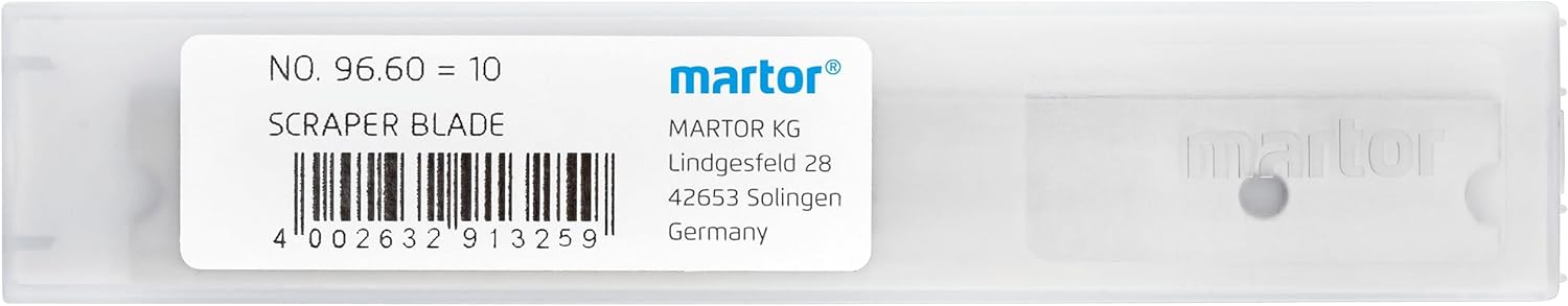 Martor 96.60 Scraper Blade "No.96", Silver