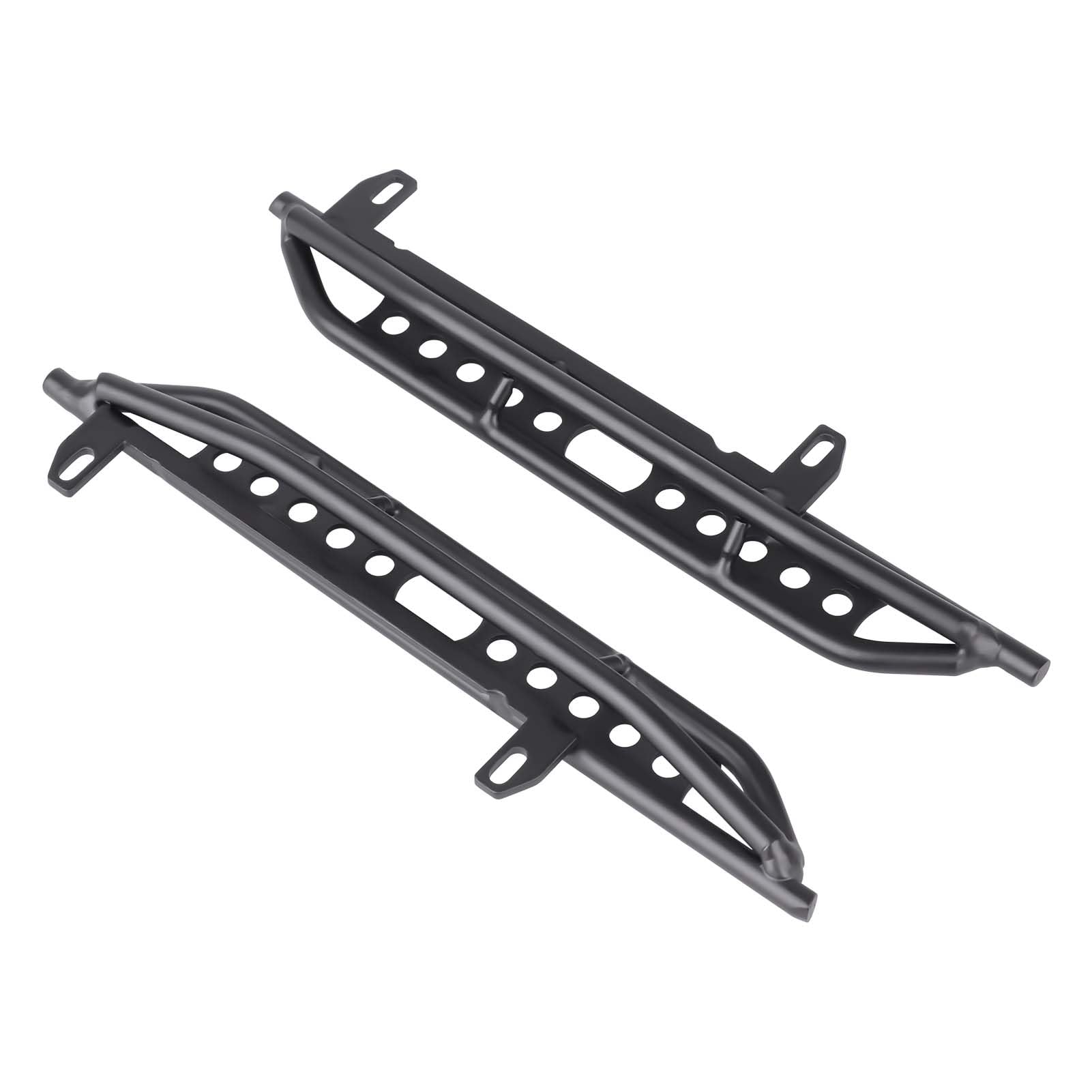 2pcs Metal Side Pedal Rock Sliders Step Running Boards Footplate Rc Steps  Rc Car Pedals Rc Side Board For Axial Scx10 Iii Ax103007 110 Rc Crawler  Body