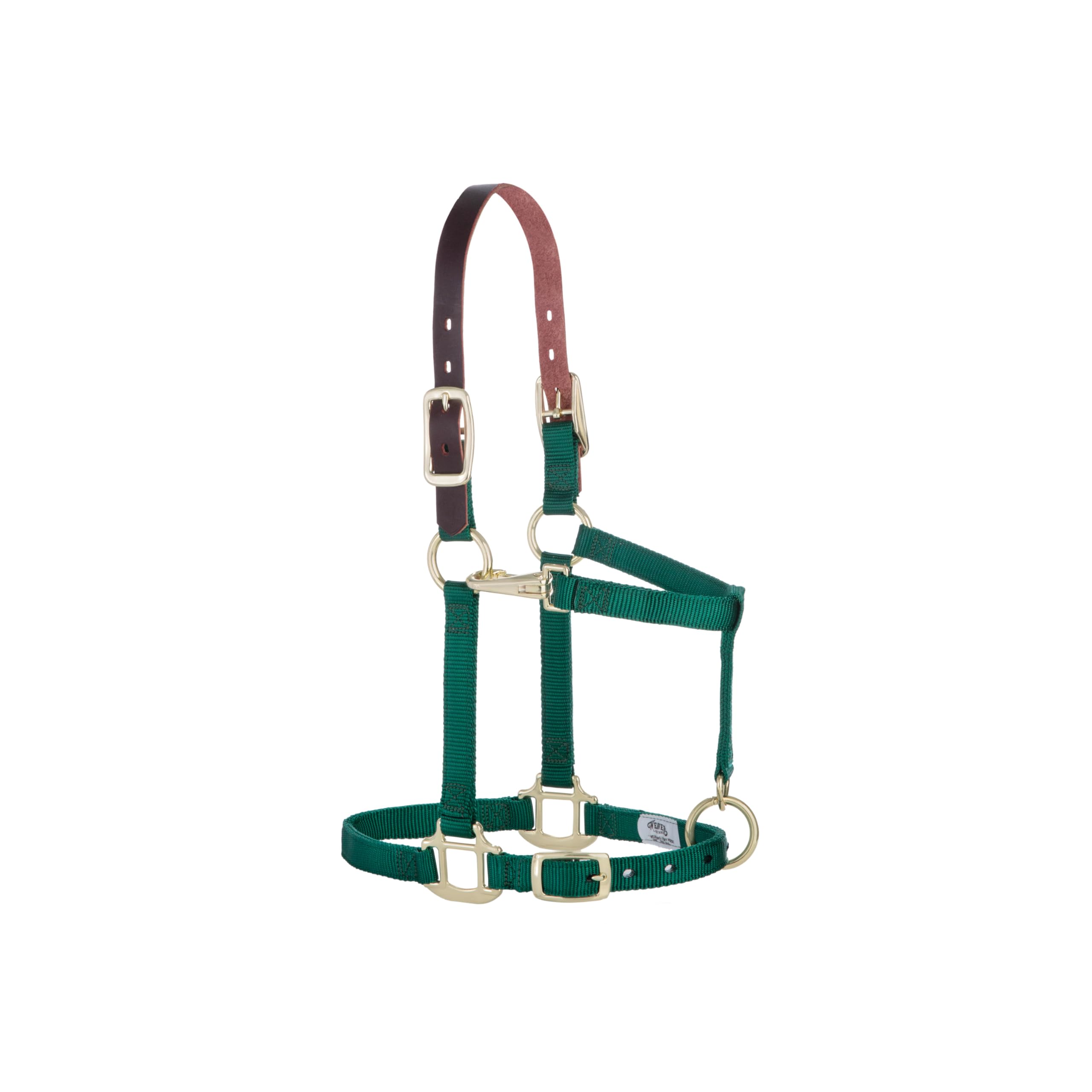 Weaver Adjustable Nylon Leather Horse Headcollar