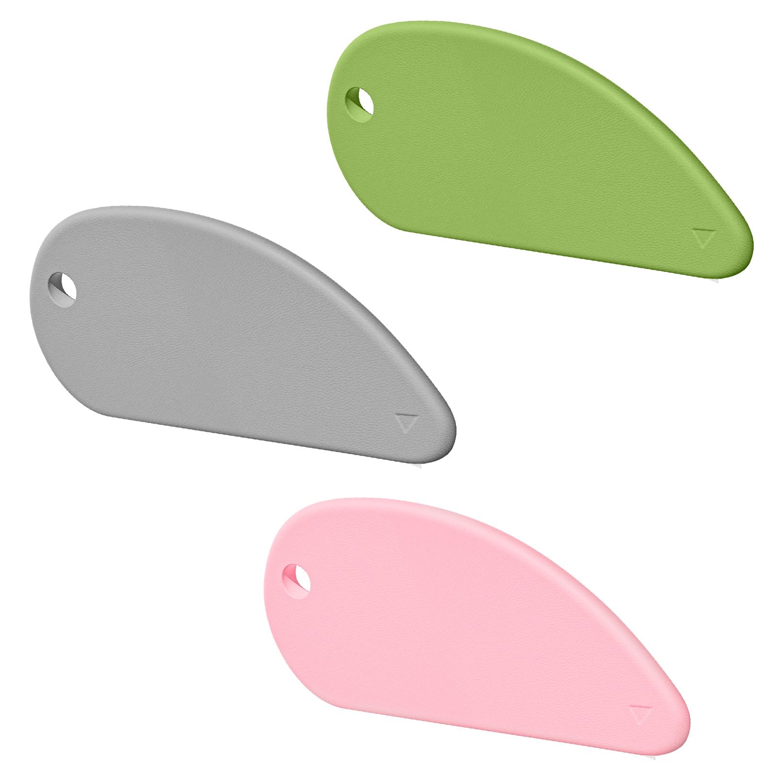 3 Pcs Box Opener Tool, Parcel Opener Cutter, Nlsqw Ceramic Box Cutter, Letter Photo Boxes Cutters, Boxes Cu-tter Safety Knife, Portable Letter Cutters for Opening Courier Envelope (3 Colors)