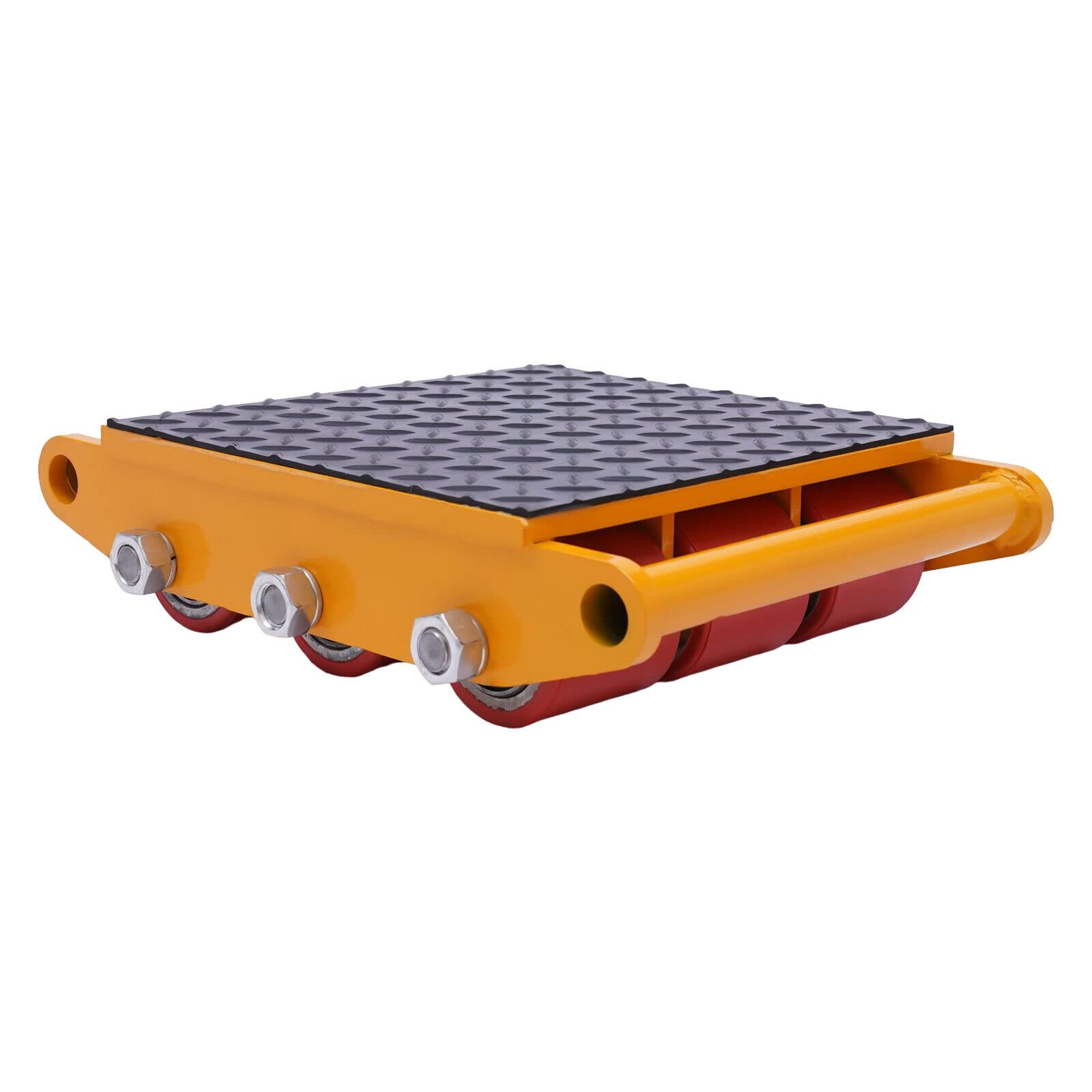 Industrial Machinery Mover 15 T Heavy Duty Machinery 9 rotoli trolley cargo per attrezzature di movimento industriali