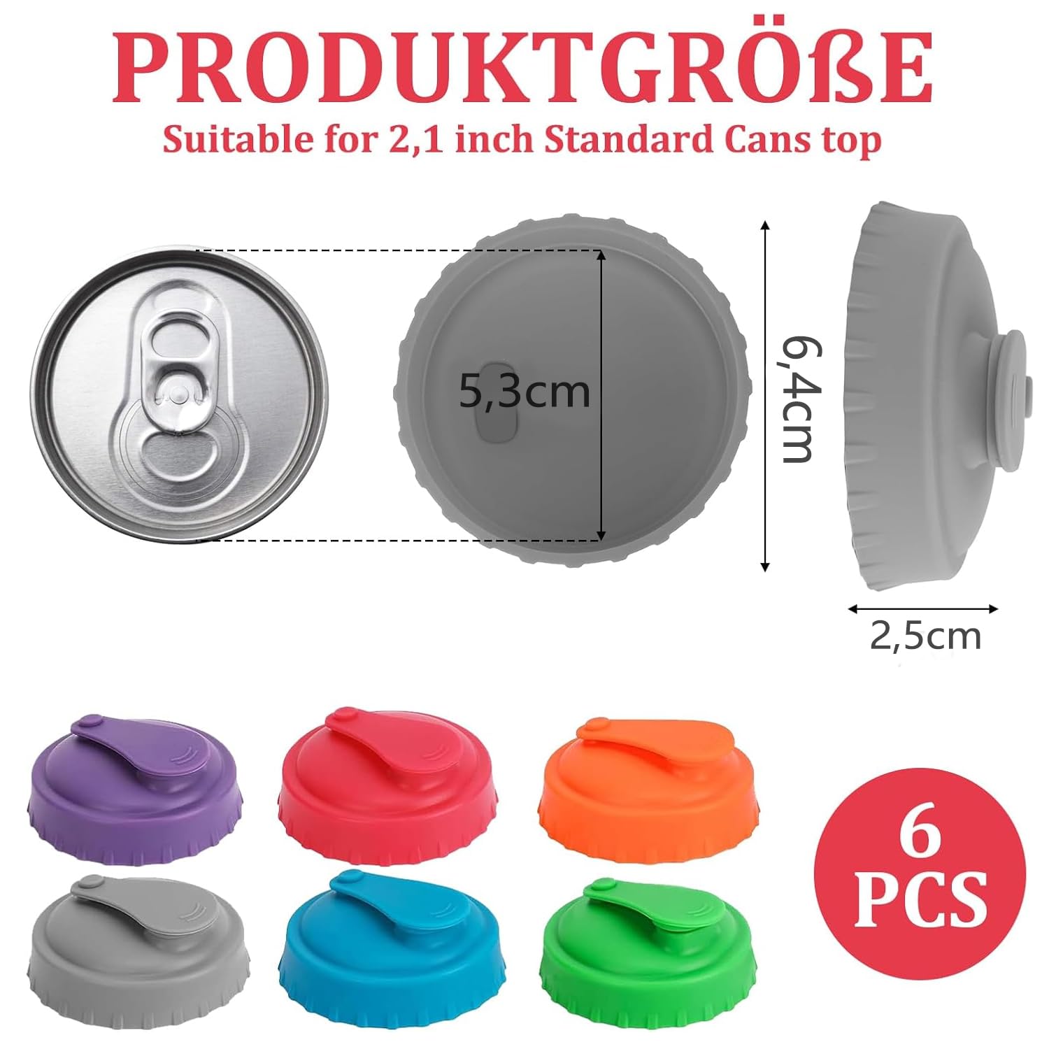 Lot De 30 Bouchons Pour Canettes De Soda - Fermeture étanche, Pratique Pour Camping, Fêtes Et Rangement