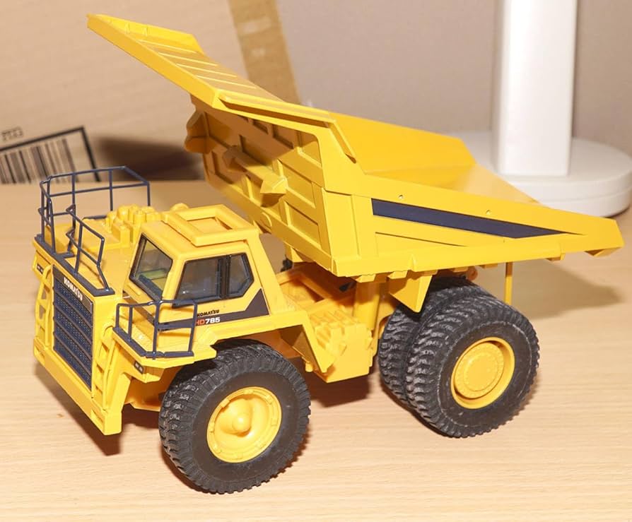 Amazon | ダンプトラック KOMATSU HD785 ミニカー 1/45の模型