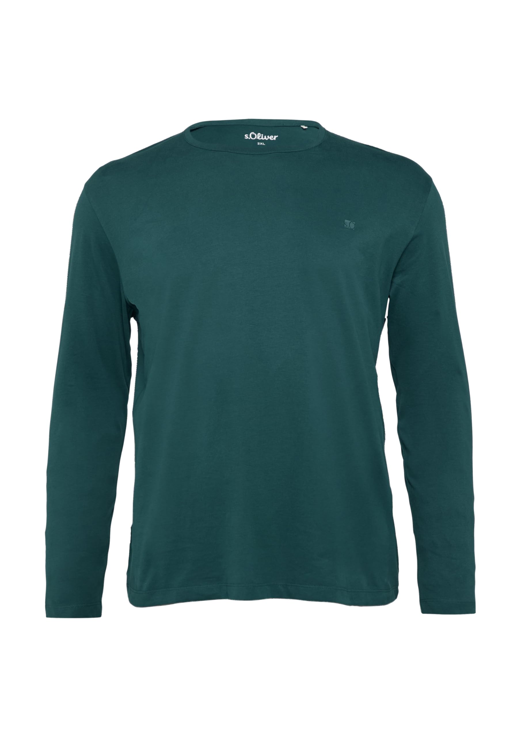 s.Oliver Langarmshirt mit Logo-Detail