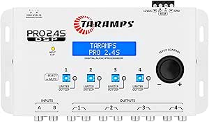 Taramps Pro 2.4S Branco - Processador de Audio Equalizador