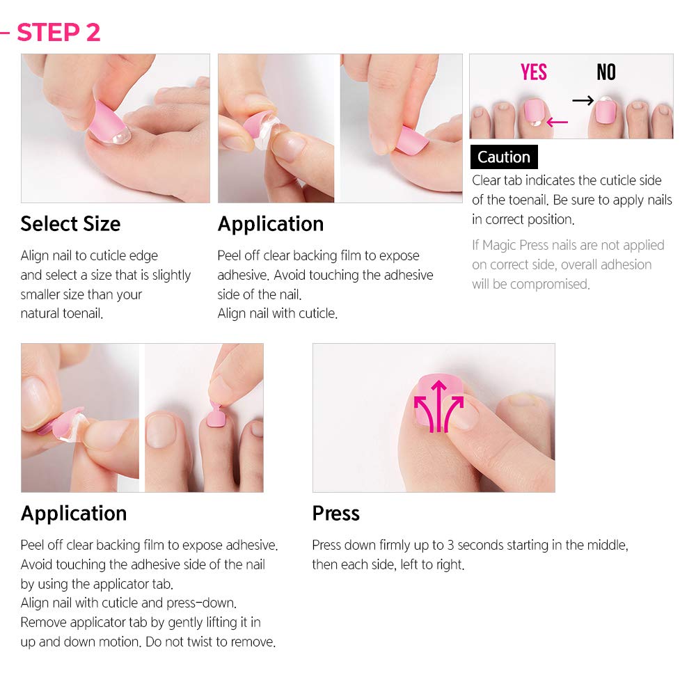 Dashing Diva Magicpress | Day to Night | Short, Square Shaped Press On Nails | Long Lasting | Pedicure (Mermaid Dress) 2
