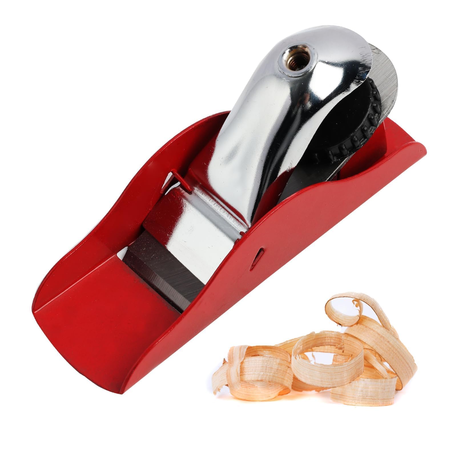 Carpentry Plane, Woodworking Tools, Wood Planer, Manual Carpenter Brush, SK5 Steel Mini Carpenter Brush, Adjustable and Ergonomic, for Woodworking
