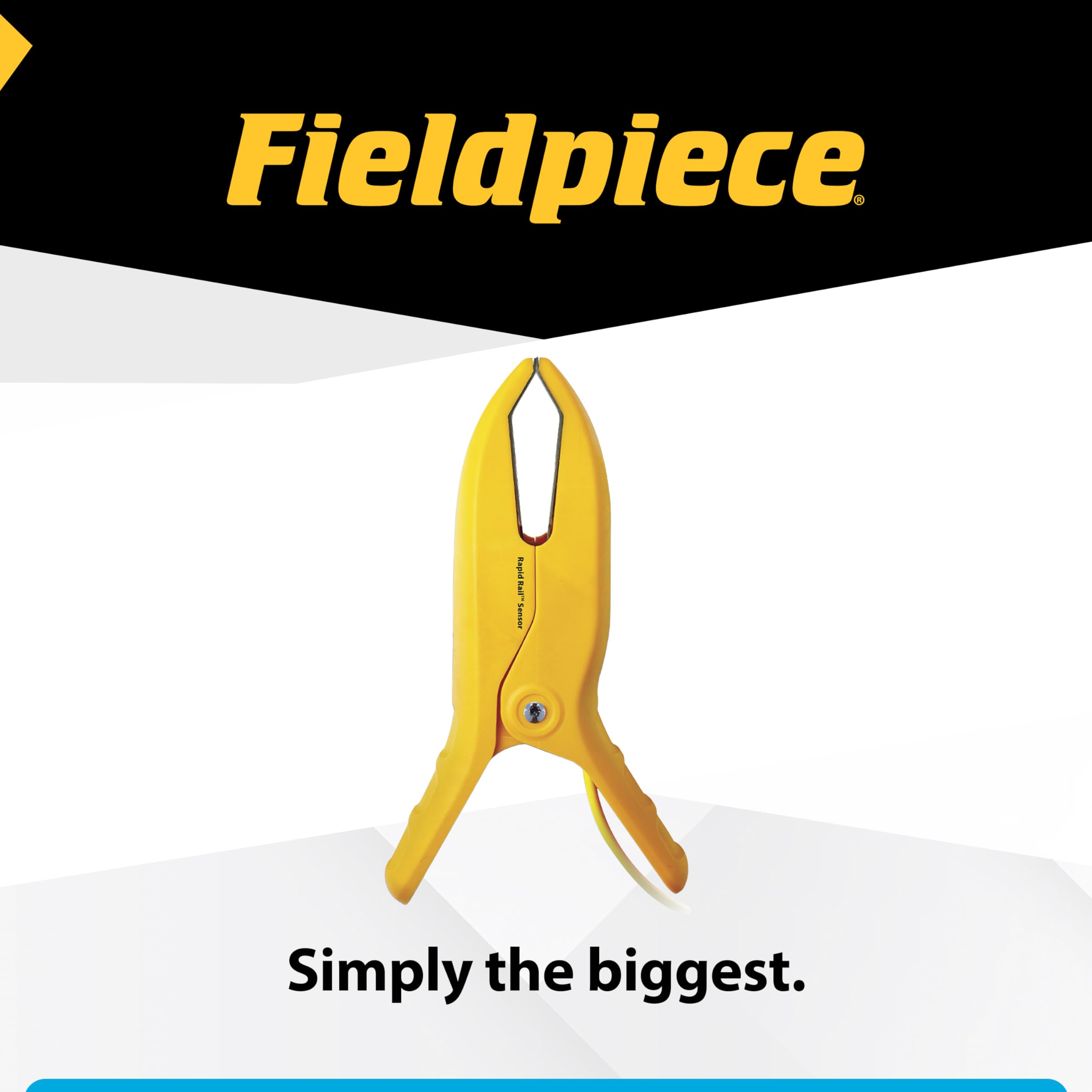 Fieldpiece TC48 Abrazadera de tubo grande tipo K termopar