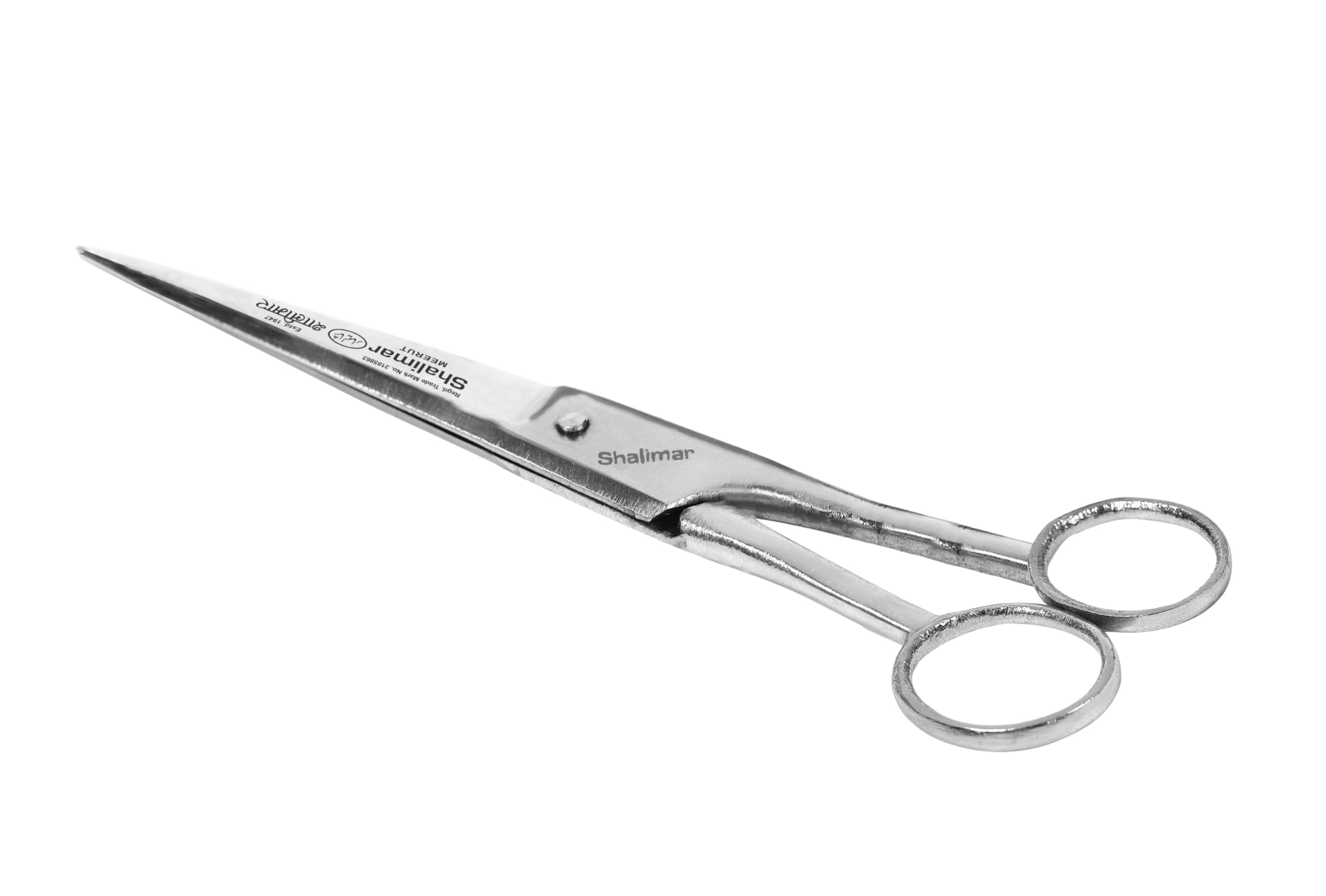 Shalimar Brand 5 Inches Hair Cutting Scissors - Professional Men's Barber Tool for Small Mustache, Beard, Nose and Eyebrow Grooming - Precision Trimming at Its Finest - Image 2 thumbnail