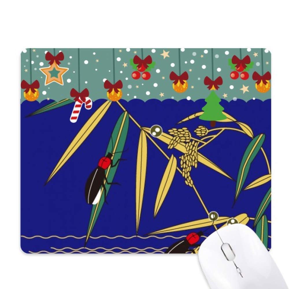 Mouse pad elegante estilo pintura japonesa con base de goma duradera 5