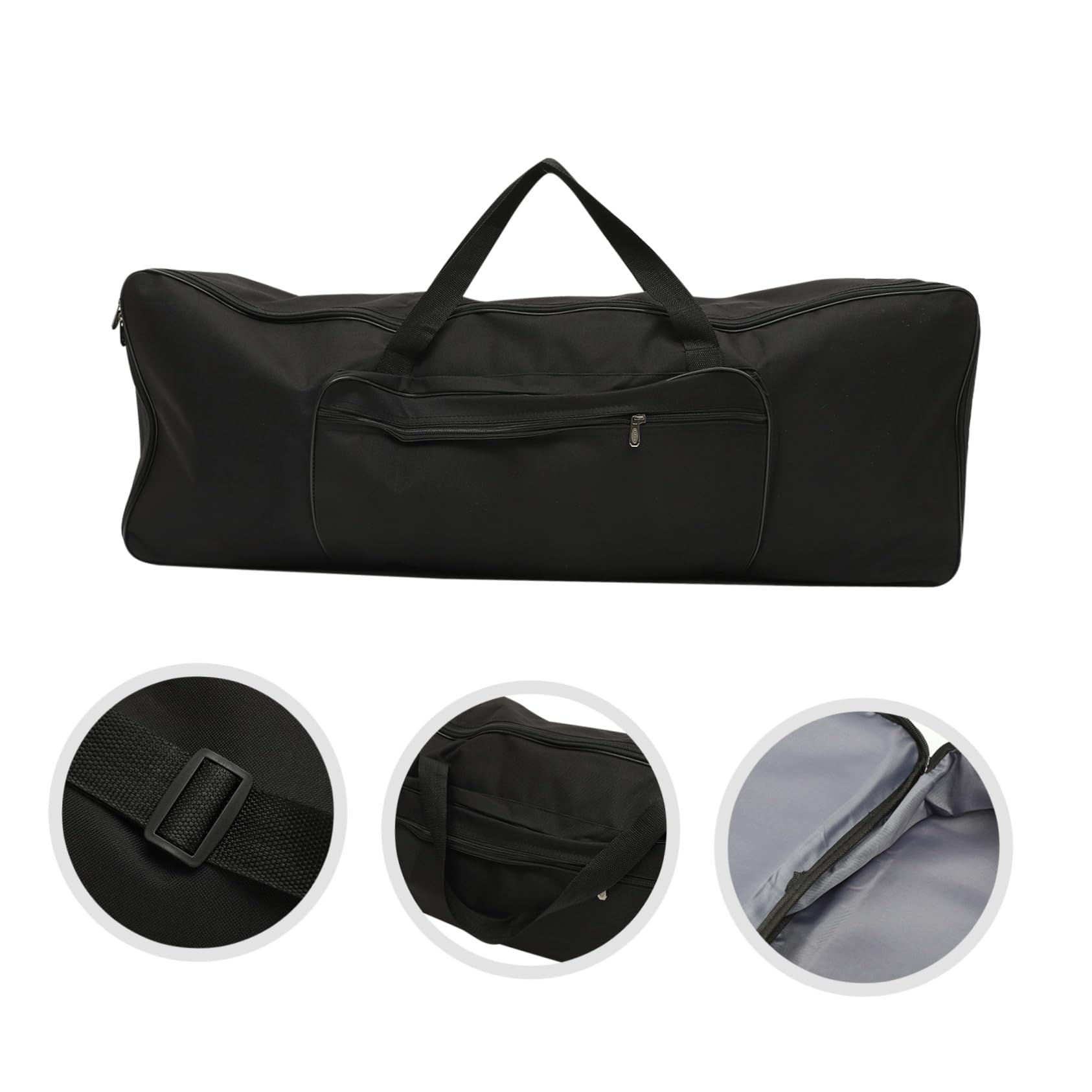 Borsa per Tastiera Elettronica 61 Tasti Oxford Nera