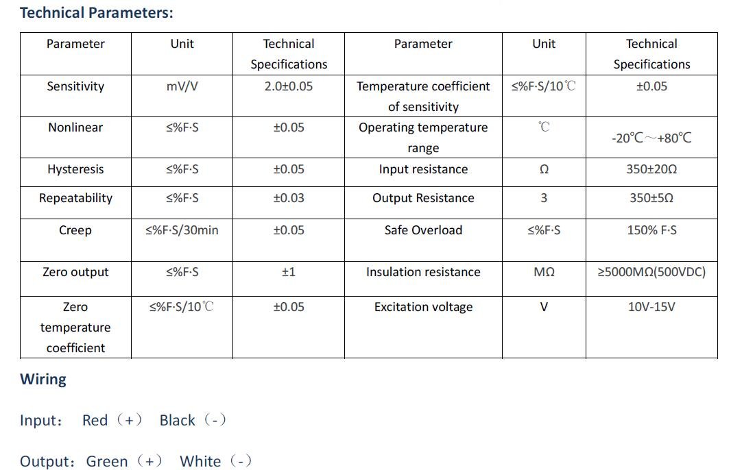 DYLY106 Micro Size 5KG S Beam Load Cell Tension and Compression Sensor