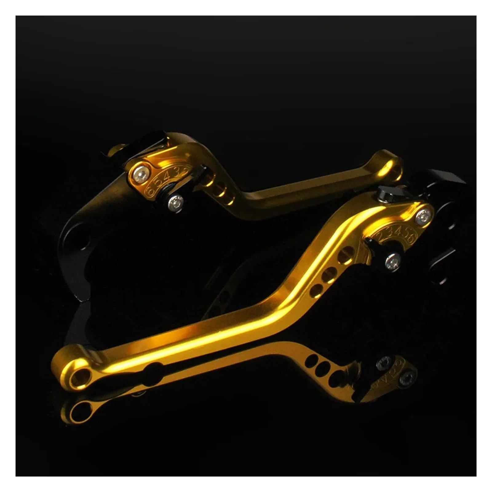 Ublnodk 177Mm Gold Motorbike Brake Clutch Levers For Suzuki Gsxr600 Gsxr750 K6 K7 K8 K9 2006-2010 Cnc Brake Clutch Lever Motorcycle(177Mm Gold)