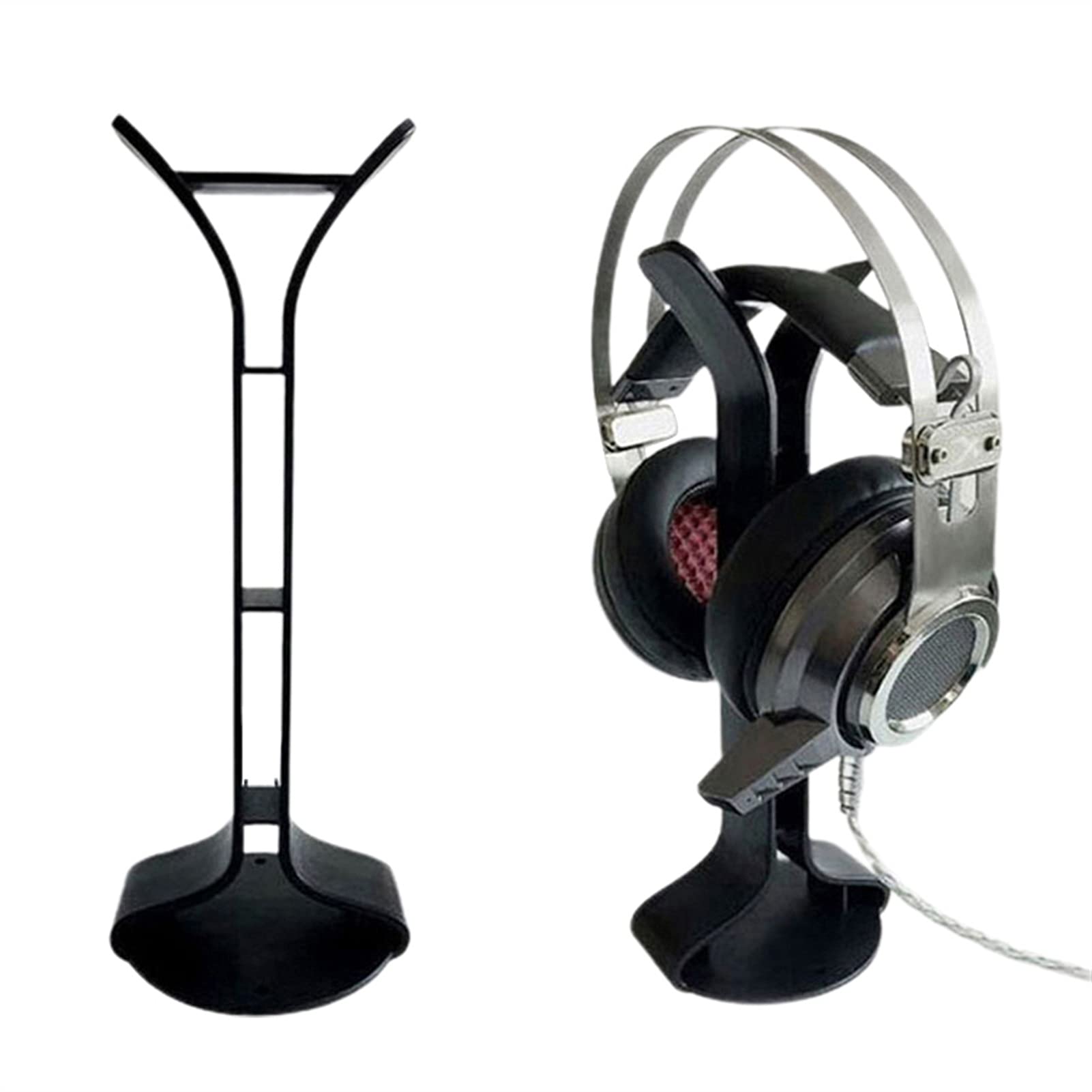 Supporto per Cuffie, Gancio per Auricolari, Barra di Supporto in Alluminio per Cuffie da scrivania, Display per Gaming, Tutti i Tipi compatibili