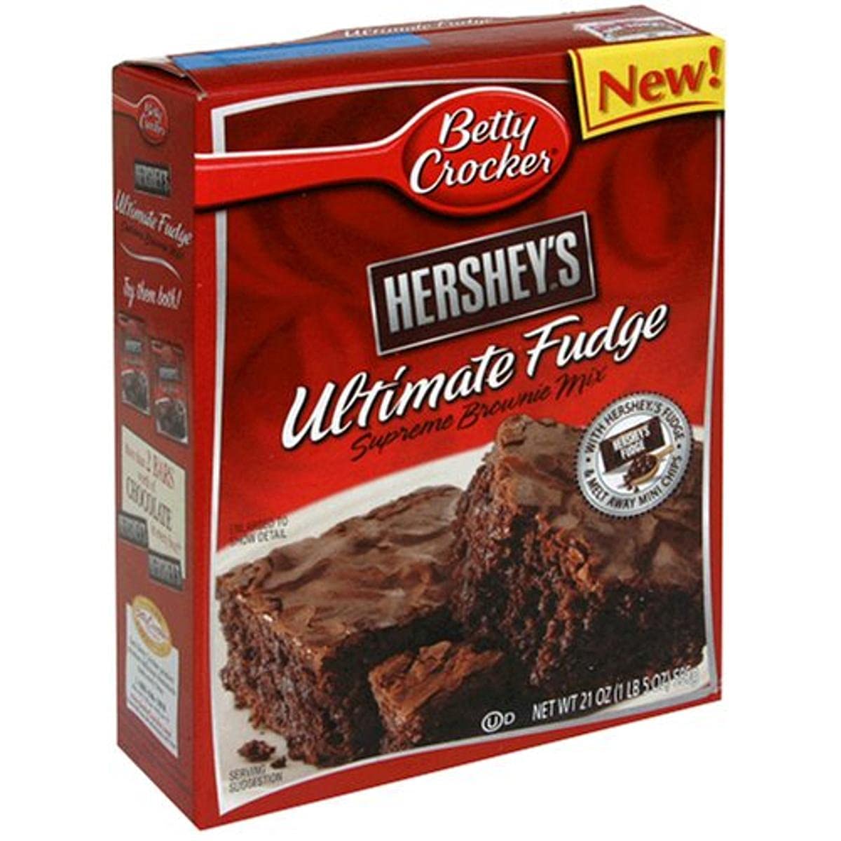 Betty Crocker Surpreme Brownies, Hershey's Ultimate Fudge
