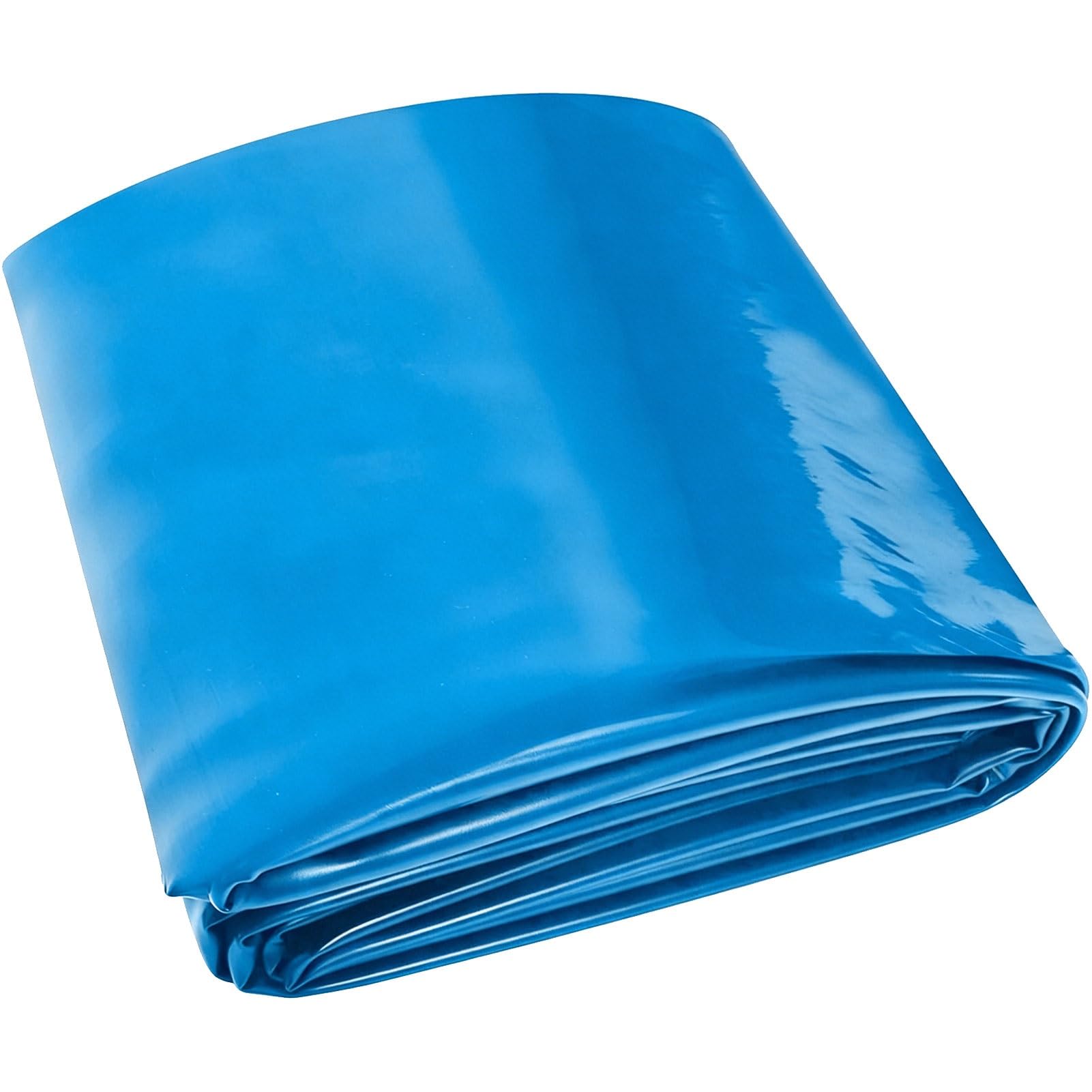 Luyckfrazy Pond Liner, Blue Heavy Duty Waterproof Membrane, Large Size Plastic Pond for Outdoor Ponds, Streams, Water Gardens, Construction Site Pond Liners(3x10m(9.8x32.8ft))