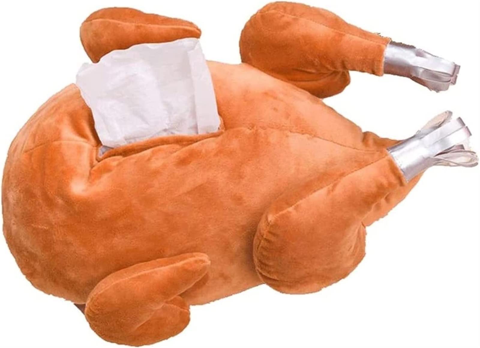 Lieber Lighting Paper Towel Dispenser Funny Creative Turkey Plush Tissue box Cartoon Tissue box Cover for Home Living Room Car Tissue box Holder Tissue Box