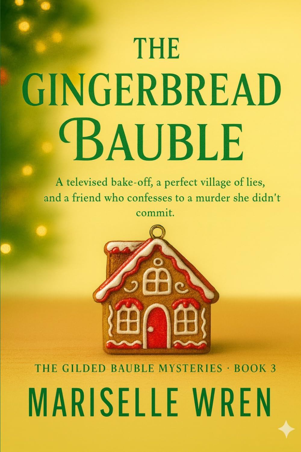 The Gingerbread Bauble: A televised bake-off, a perfect village of lies, and a friend who confesses to a murder she didn’t commit (The Gilded Bauble Mysteries,)
