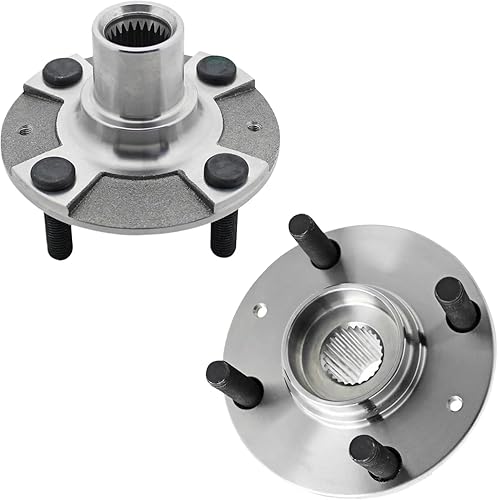 Miniatura 362 de Detroit Axle - Kit de cubos de rodamiento de rueda delantera de 6 piezas para Dodge Dart 2013-2016, Chrysler 200 2015-2017, 2 cojinetes de rueda