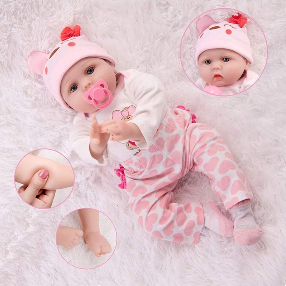 リボーンドール（お腹プレート付き22cmベビー） Amazon.co.jp: 人形 赤ちゃん リボーン ドール22インチの幼児の