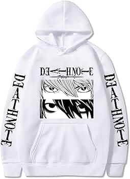 Death Note Hoodie Anime L Lawliet Yagami Licht Cosplay Kostuum Ryuk