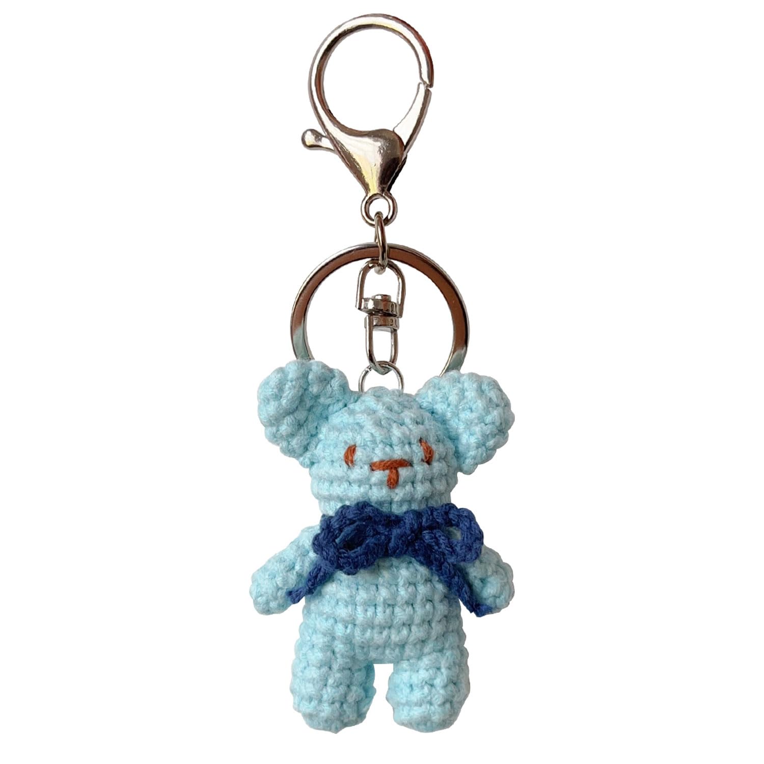 Amazon.com: OrkLy ZIUGLIKAL Bear Crochet Keychain Handmade Novelty