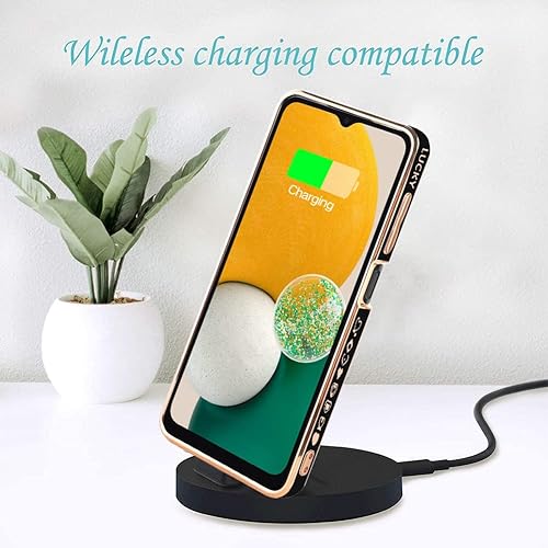 Miniatura 6 de Fiyart Funda diseñada para Samsung Galaxy A14 5G con bonito revestimiento de amor para mujeres y niñas con protector de pantalla de cámara