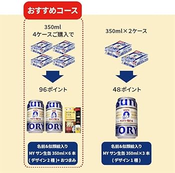 Amazon.co.jp: サントリー生ビール 350ml 24本 【絶対もらえるMYサン生 Amazon.co.jp: サントリー生ビール 350ml 24本 【絶対もらえるMYサン生