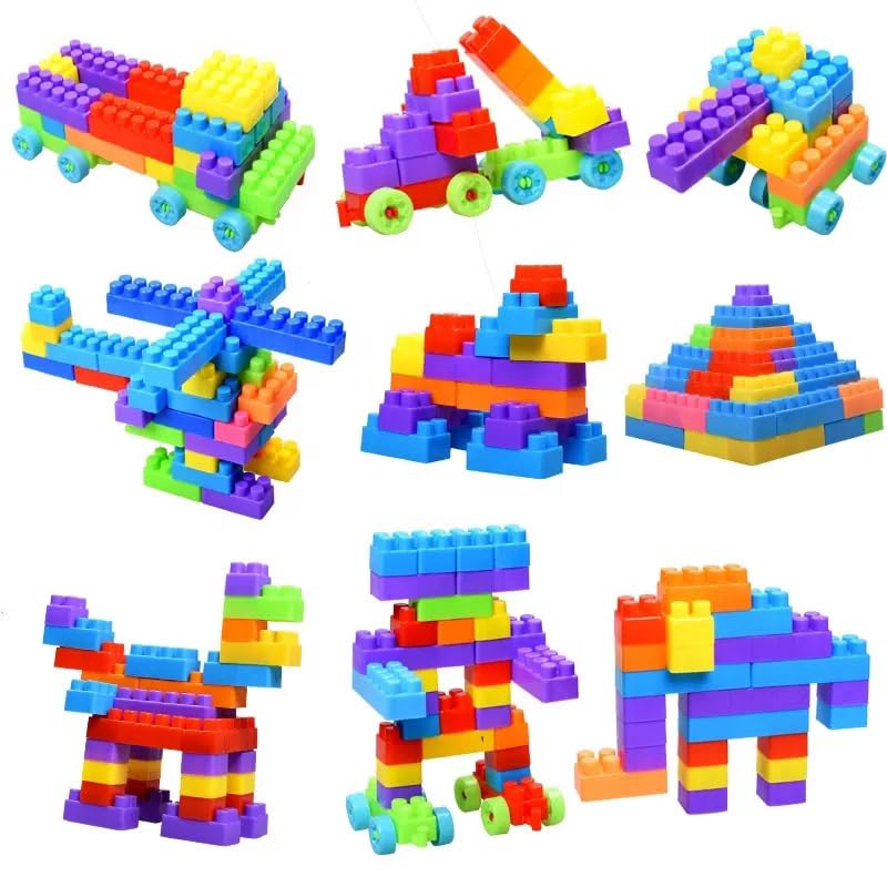 Image of Building Block Toys for Kids (Style 3, 200, Count)