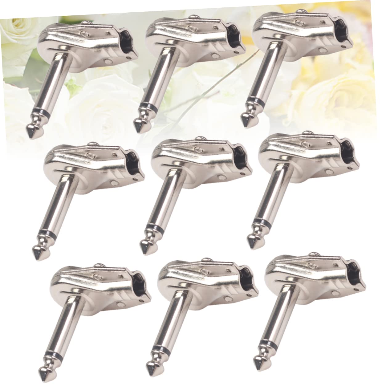 ifundom 20stücke Teiliges Gitarreneffekt-pedalstecker-adapter Für Pedalboard Robuste Verbindung Platzsparendes Design Für Profis Und Gitarrenliebhaber